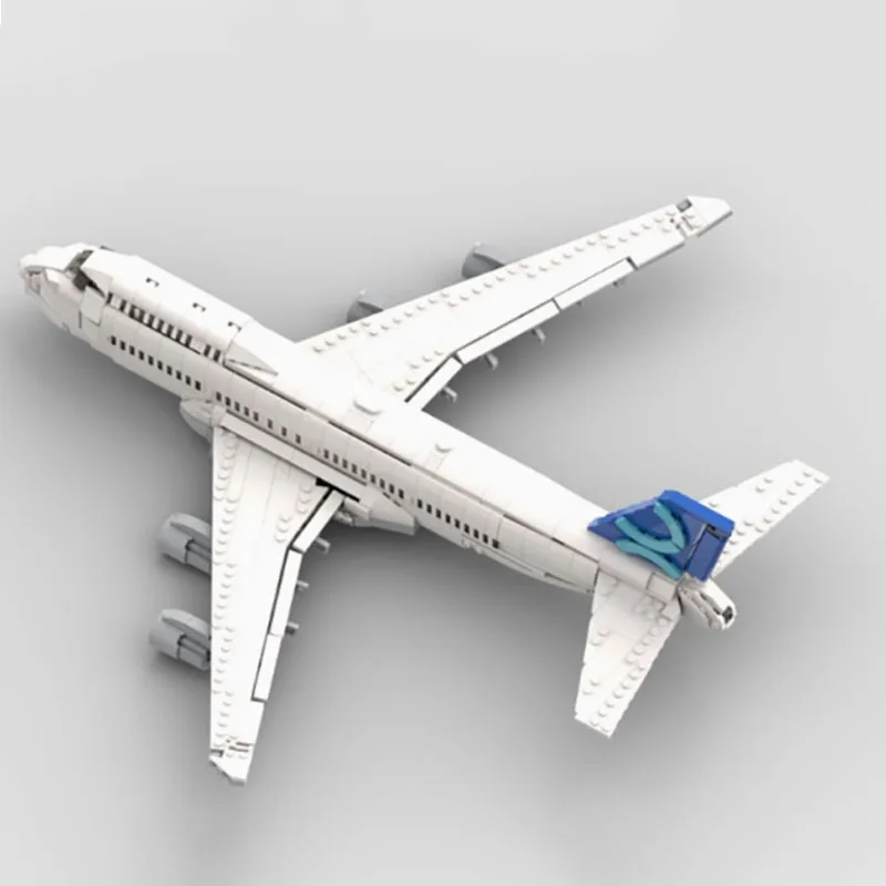 MOC-160693 Block Airplane Airliner Boeing 747 Building Block Kids and kids toys DIY birthday Gifts