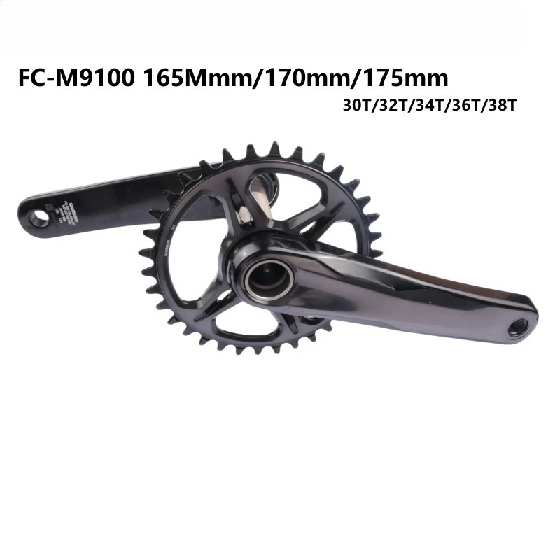 FOR XTR M9100 Crank M9100 Disc M9120 Crank, Mountain Bike 12 Speed Large Tooth Disc Crank