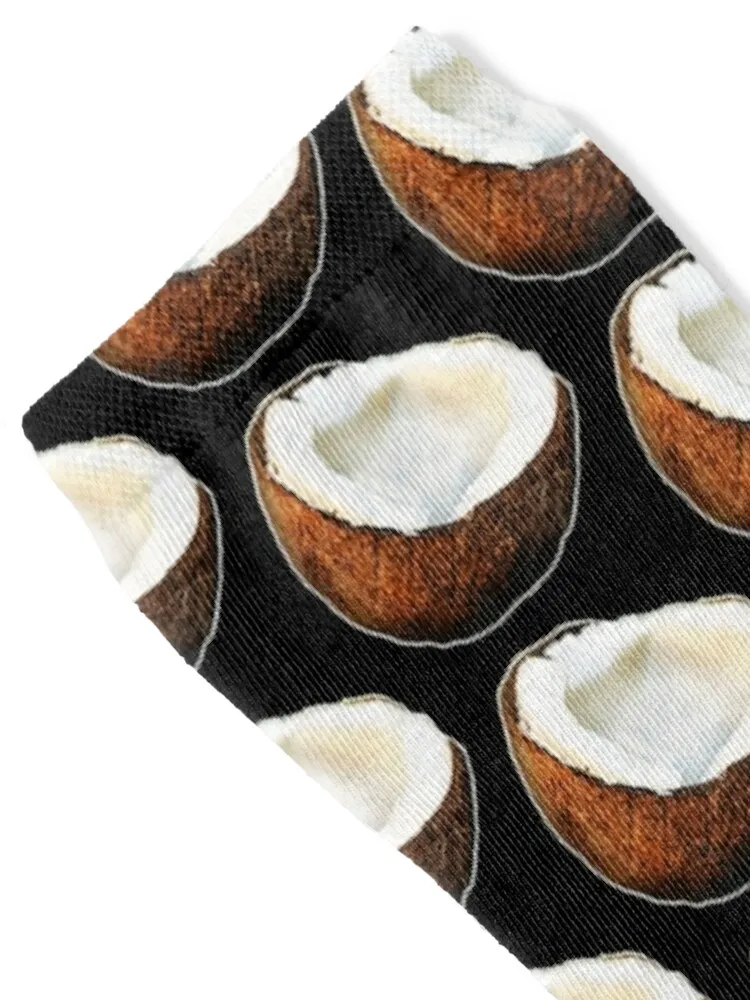 Tropical Coconut Socks luxe custom sports Socks Woman Men's