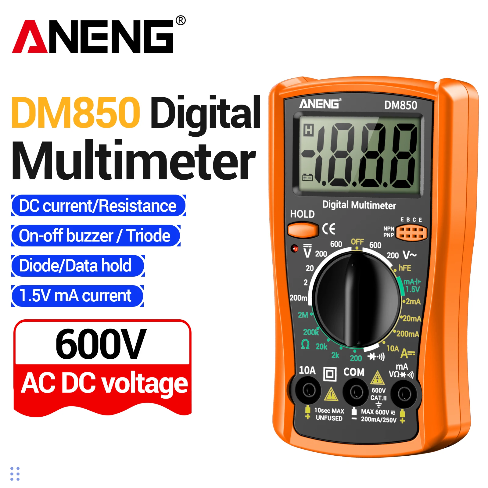 ANENG DM850 Digitalmultimeter – Multimeter Digital Bewertung und Preis