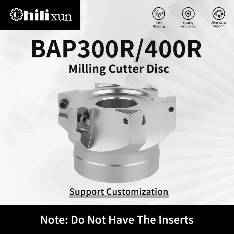 

HILIXUN Shock-resistant Bap 300r 400r Cutter Head 300R 400R Face Mill Cutter Head for APMT1604 APMT1135 Milling Cutter Insert
