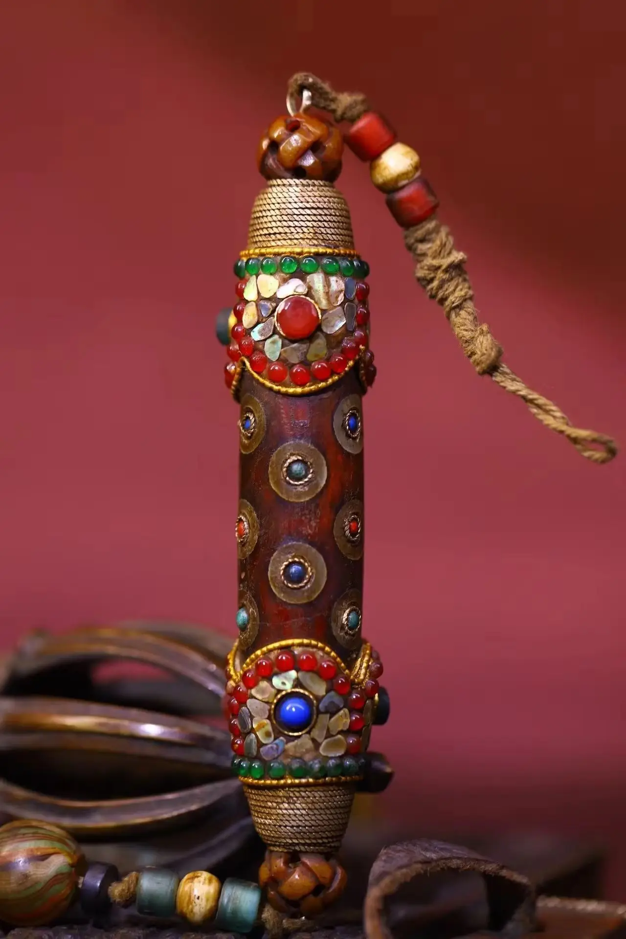 5"Tibetan Temple Co…