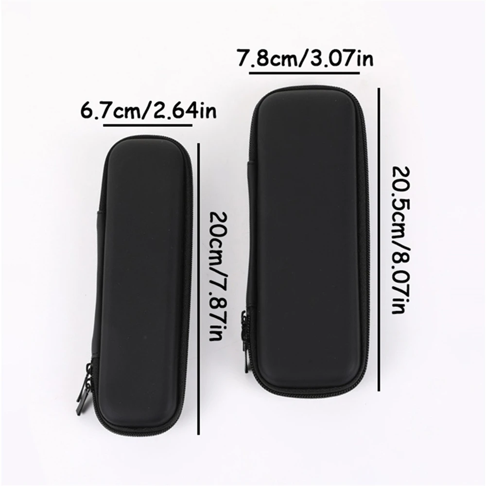 1 قطعة فرشاة للمكياج مقسم حقيبة أنثى المحمولة السفر حمل على فرشاة صغيرة قلم الحواجب عينيه فرشاة حقيبة التخزين