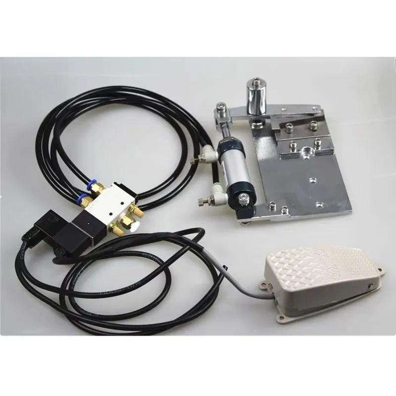 Industrial sewing accessories, high column headboard with cutting device, automatic cutting sewing machine