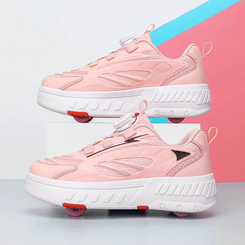 

Детские роликовые коньки для мальчиков, четырехколесная съемная износостойкая спортивная обувь для девочек, удобная развлекательная обувь на колесах для детей