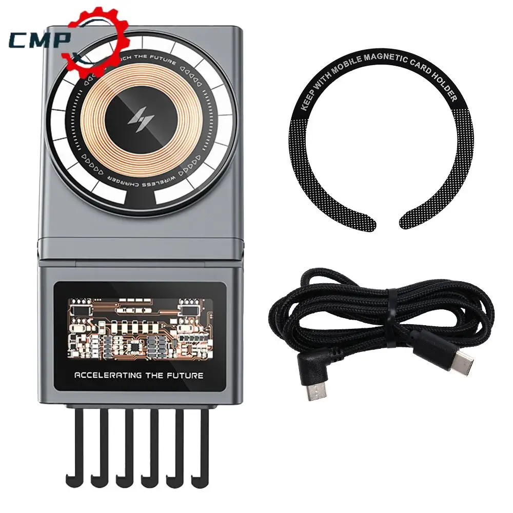 

1 шт. магнитный автомобильный держатель для телефона для Tesla Model 3 Model Y 15 Вт, подставка для беспроводной зарядки MagSafe, автомобильное крепление, аксессуары для салона автомобиля