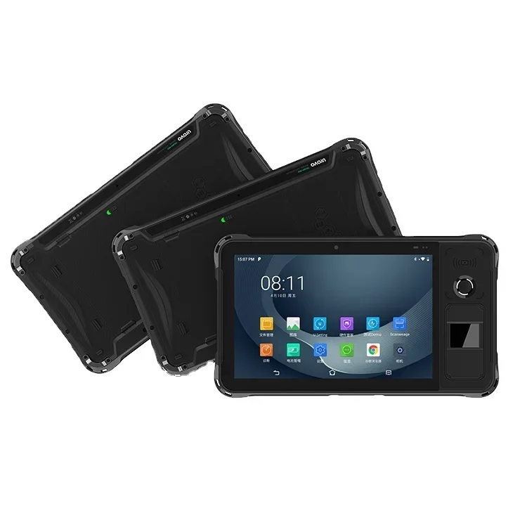 Urovo 8 inch Android 9.0 rugged tablet P8100(button version, with no fingerprint module) Rugged industrial tablet