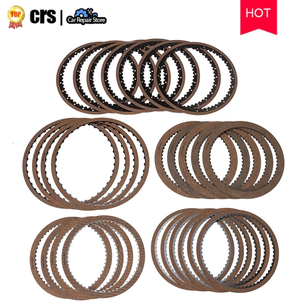 

26pcs/set New Transmission Clutch Plates Friction Kit Car Repair Kit TF70 TF70SC For PEUGEOT For CITROEN Car Accessories TF70-SC