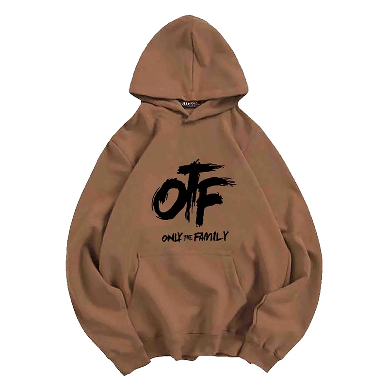 Neue Stil Hoodies Schwarz Mit Kapuze Jacke Für Männer Marke Otf Muster Gedruckt NUR THA FAMILY Männlich Herbst Sweatshirt Hoody Plus Größe