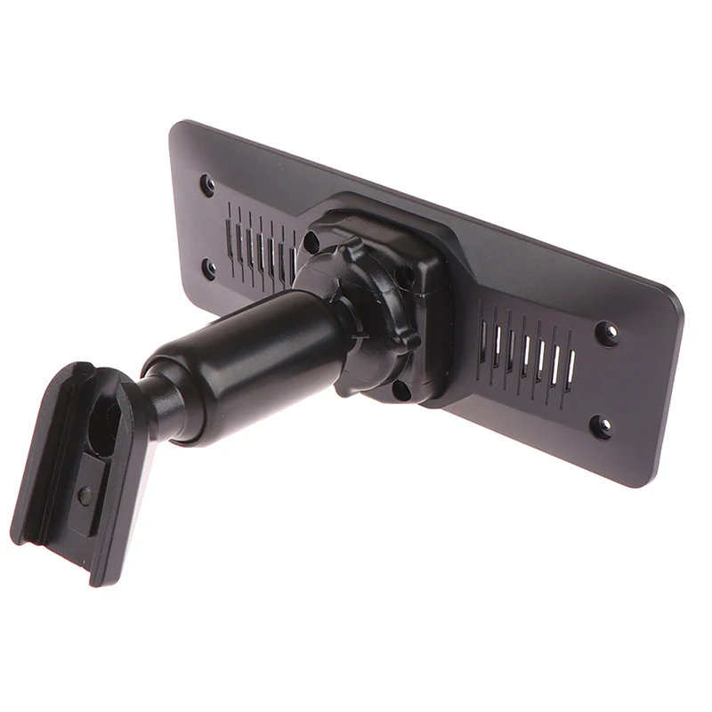1Set Rear View Mirror Back Plate Panel + Mirror Dash Cam Mount Bracket Arm For Car DVR Instead Of Strap