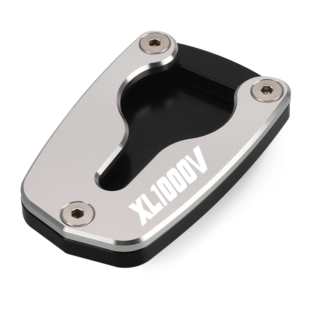 XL1000V Motorcycle Accessories Kickstand Enlarger Pad Side Stand Extension Plate For HONDA XL1000 XL 1000 V VARADERO 2003 - 2011