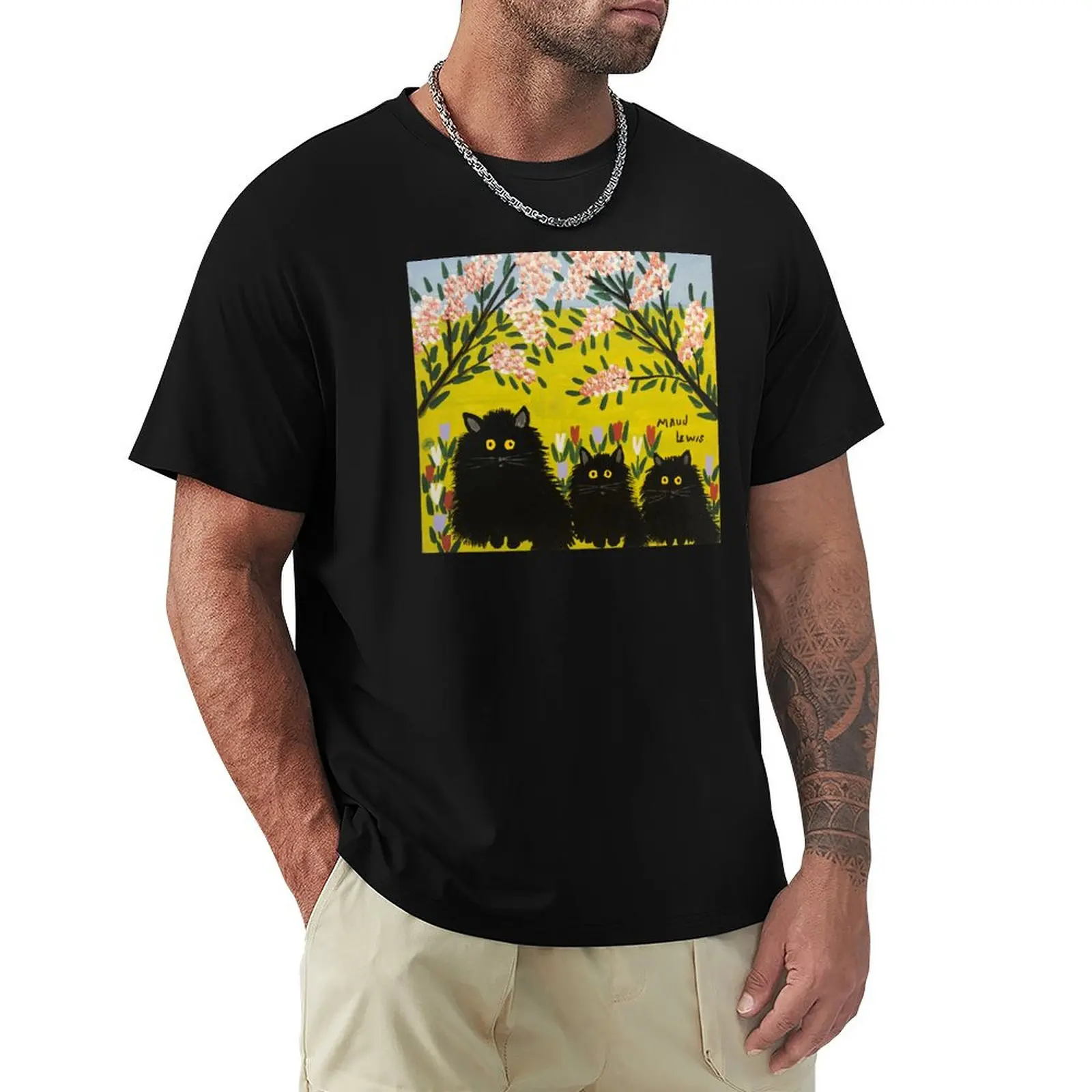 Maud Lewis T-Shirt t shirts for man cotton T-Shirt