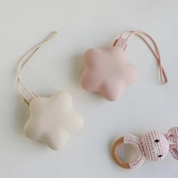 Silicone Teether Pacifiers Nipple Holders Dummy Saves Bags Hang Baby Sucking Pacifier Storage Box Container Holder Hanger Cases