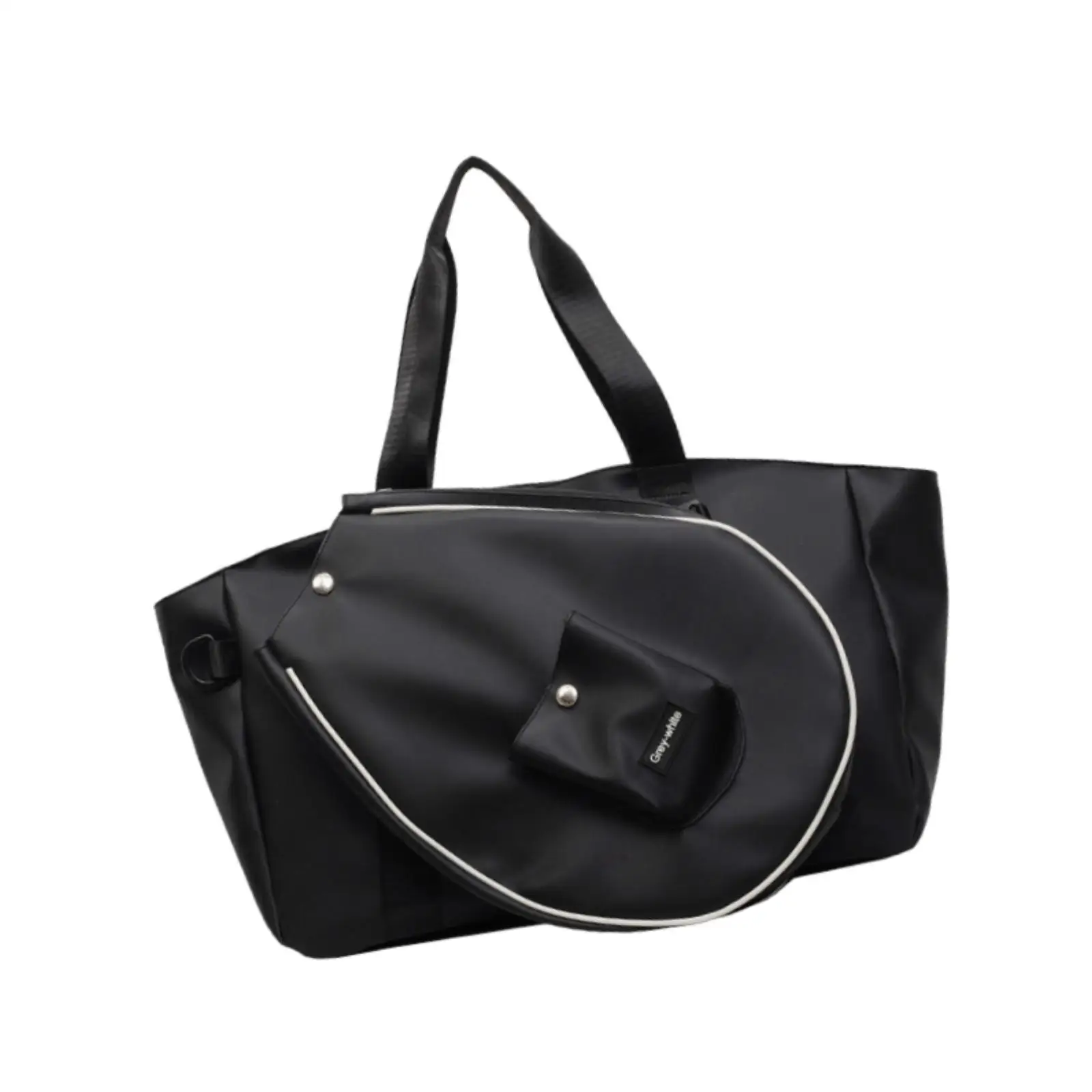 

Tennis Tote Bag Multipurpose Waterproof Lightweight Large Capacity Handbag