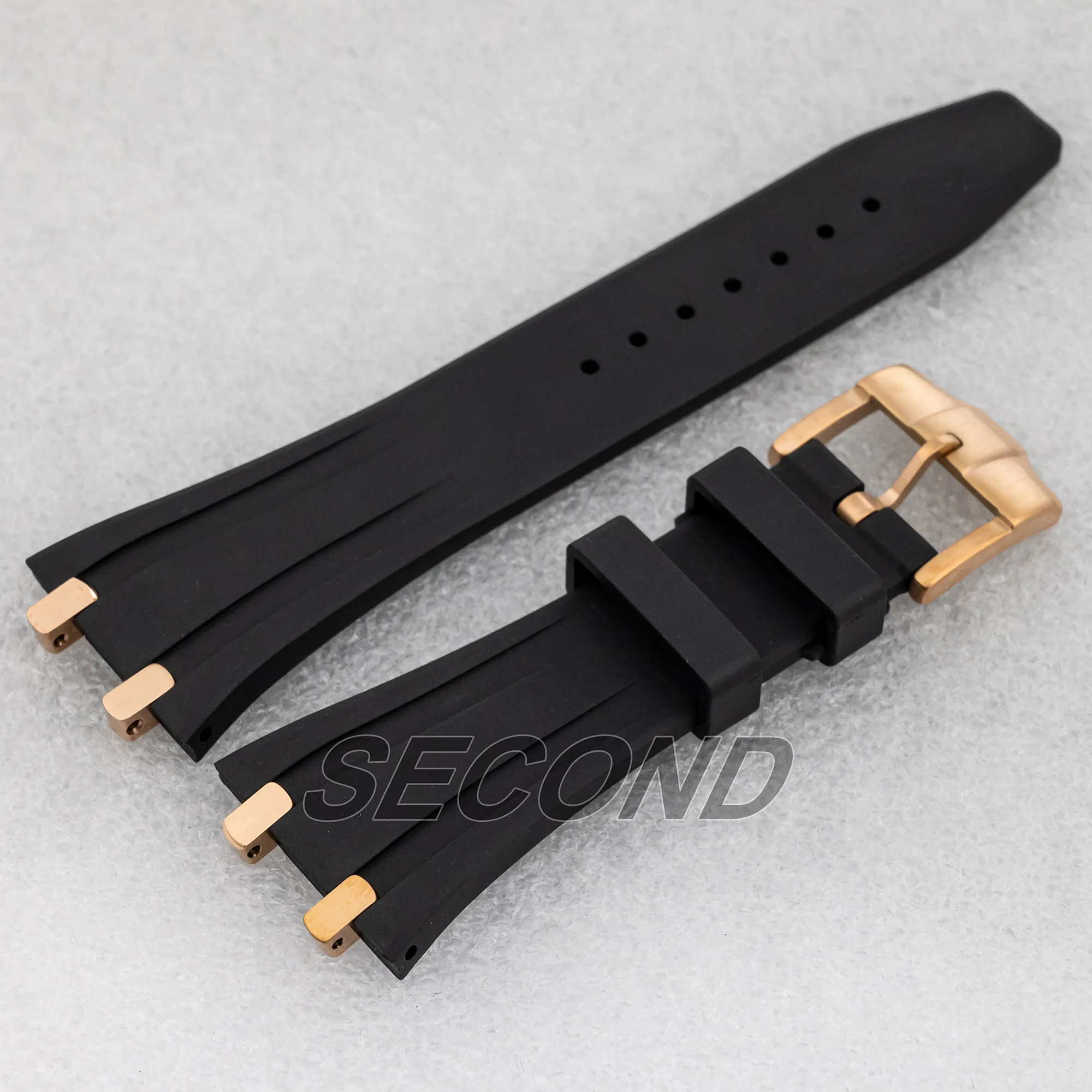 For Ap Royal Oak Men's Rubber Watch Strap Bracelet 26mm Watchbands 15400 15500 Band With Tools Watch Accessories Parts Replace