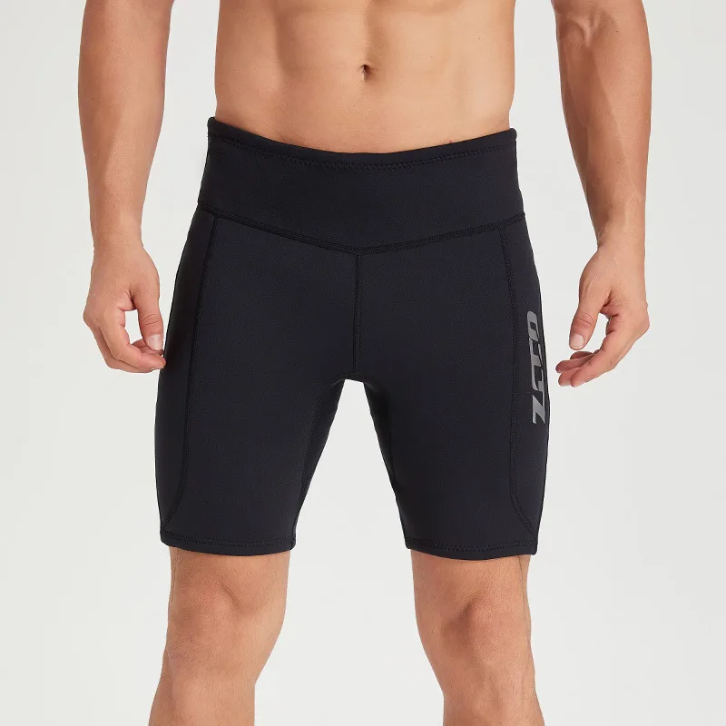 Pantalones cortos de neopreno de 2mm para hombre, bañadores más gruesos, pantalones de buceo, esnórquel, surf, bañadores de natación, pantalones de