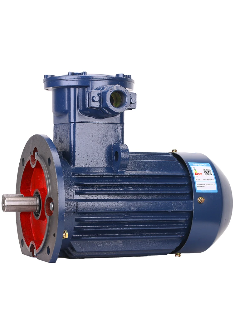 

Explosion proof electric motor, gas three-phase copper core reducer motor, mining vertical type