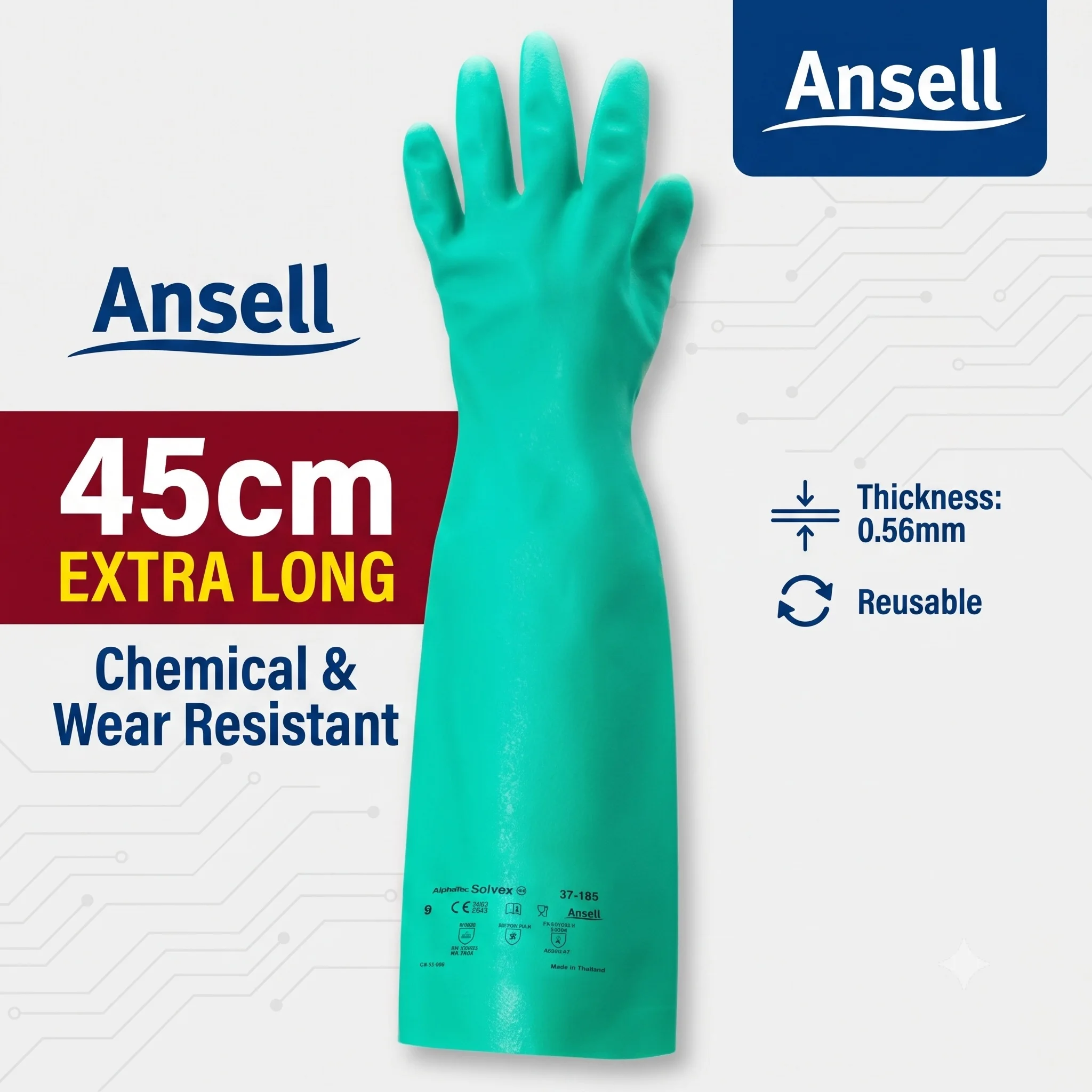 ansell-solvex-37-185-chemical-resistant-gloves-45cm-long-nitrile-safety-work-gloves-heavy-duty-industrial-waterproof-gauntlet