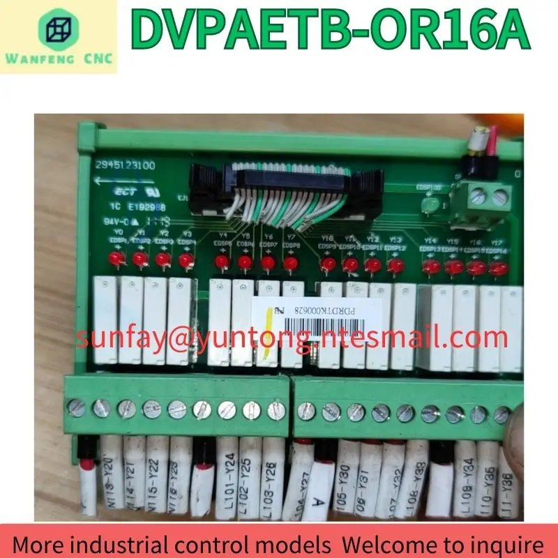 second-hand Relay group DVPAETB-OR16A test OK Fast Shipping