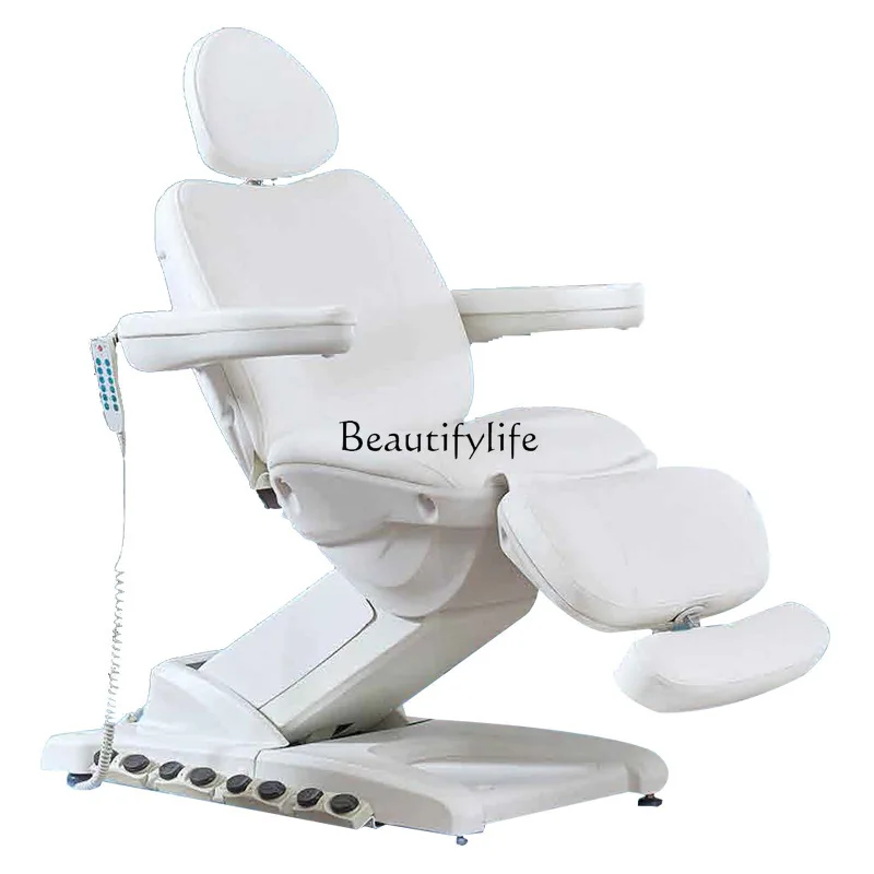 

High-end electric beauty bed Beauty salon Heated lifting inspection Physiotherapy massage bed