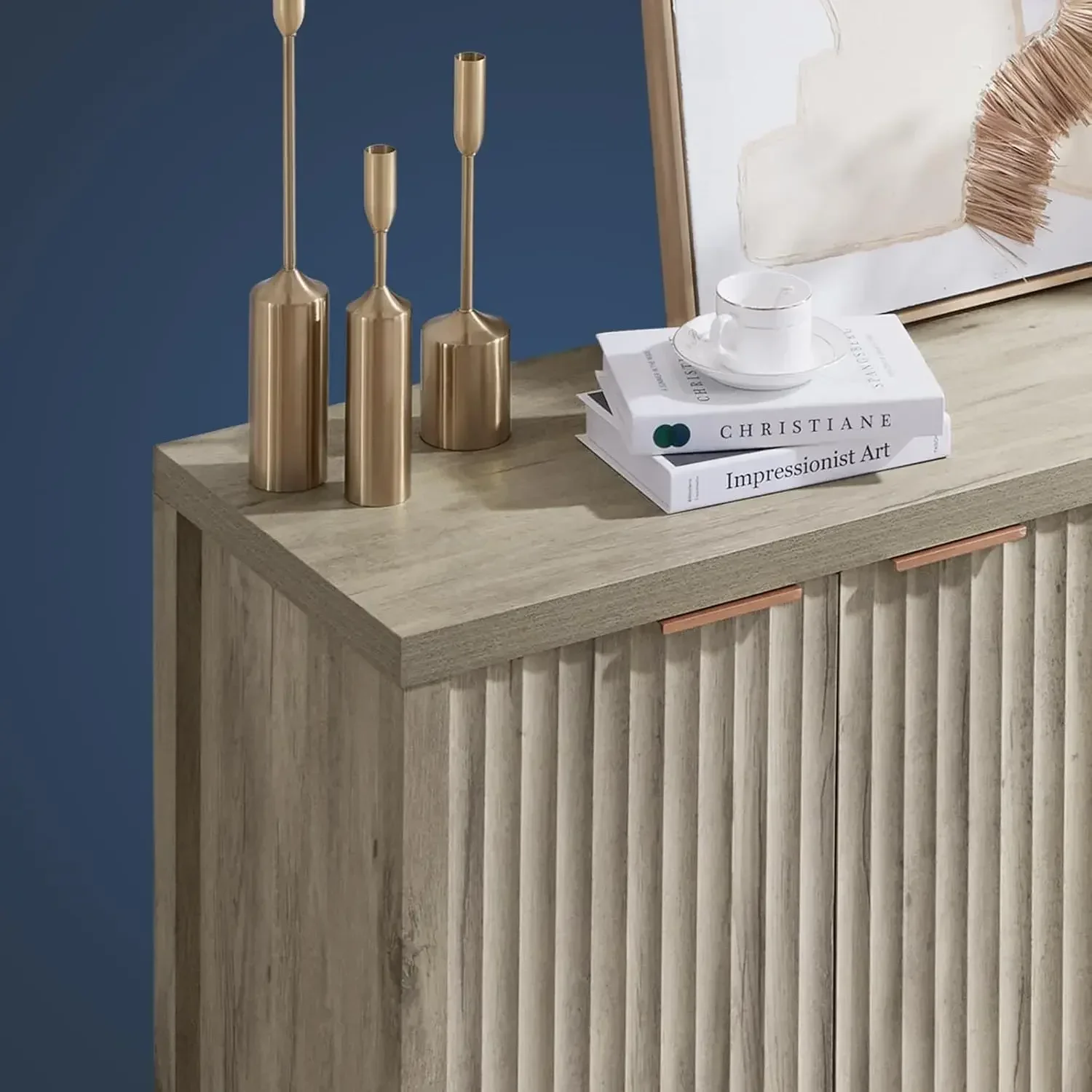 [وصول جديد، سعر مخفض! ]بوفيه كبير لخزانة التخزين المقلية مع أرفف قابلة للتعديل، وحدة تحكم خزانة مميزة Ca