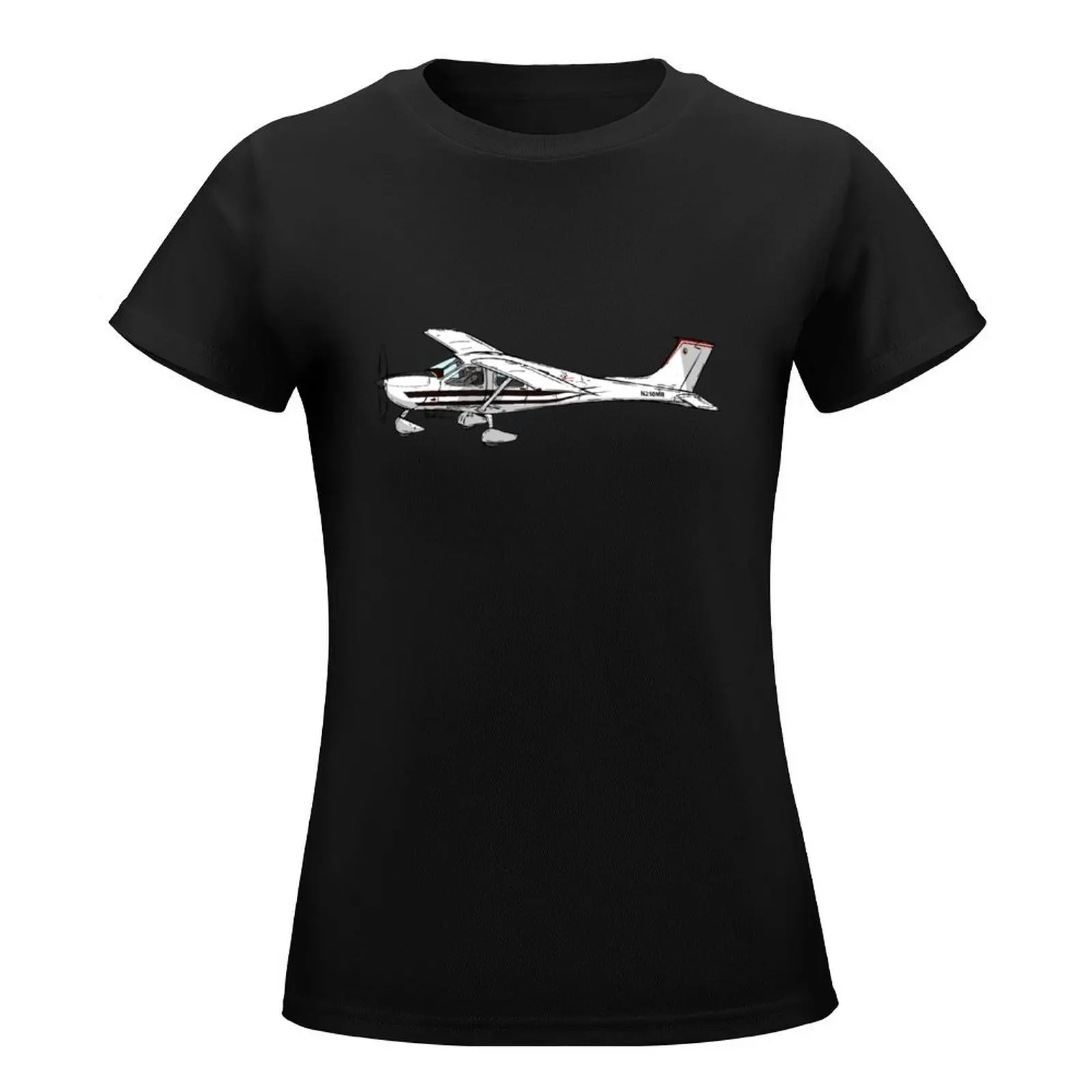 Jabiru N250MR T-Shirt korean fashion vintage clothes Summer Women's clothing
