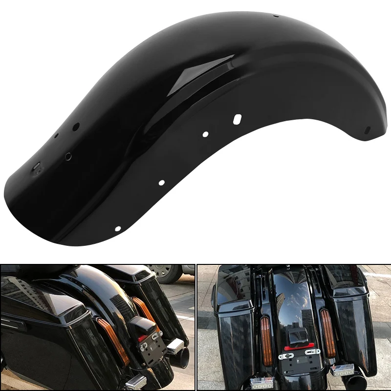 

Motorcycle Rear Fender Mudguard Cover Protector For Harley Touring CVO Street Glide Road King Road Electra Glide 2009-up