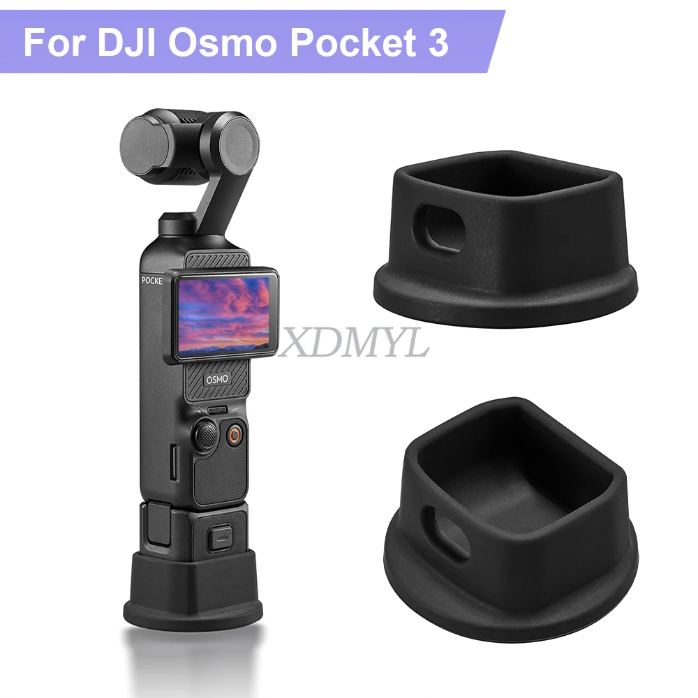 Base in silicone per DJI Osmo Pocket 3 Dock Desktop Base di estensione fissa antiscivolo Supporto Base a sgancio rapido Accessori per fotocamera