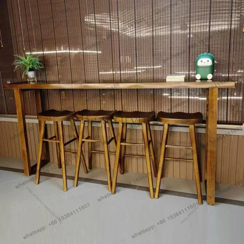 Factory Direct Sales Cocktail Kitchen Bar Tables Alcohol Bistro Groggery Outdoor Bar Tables Reception Desk Side Wine Furniture M