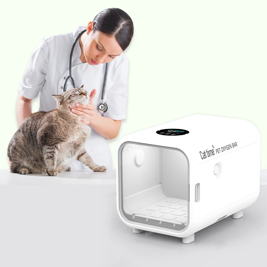 

JW Factory Price Animal Icu Cat Oxygen Chamber Pet Clinic Use Puppy Recovery for Dog Cat Hospital