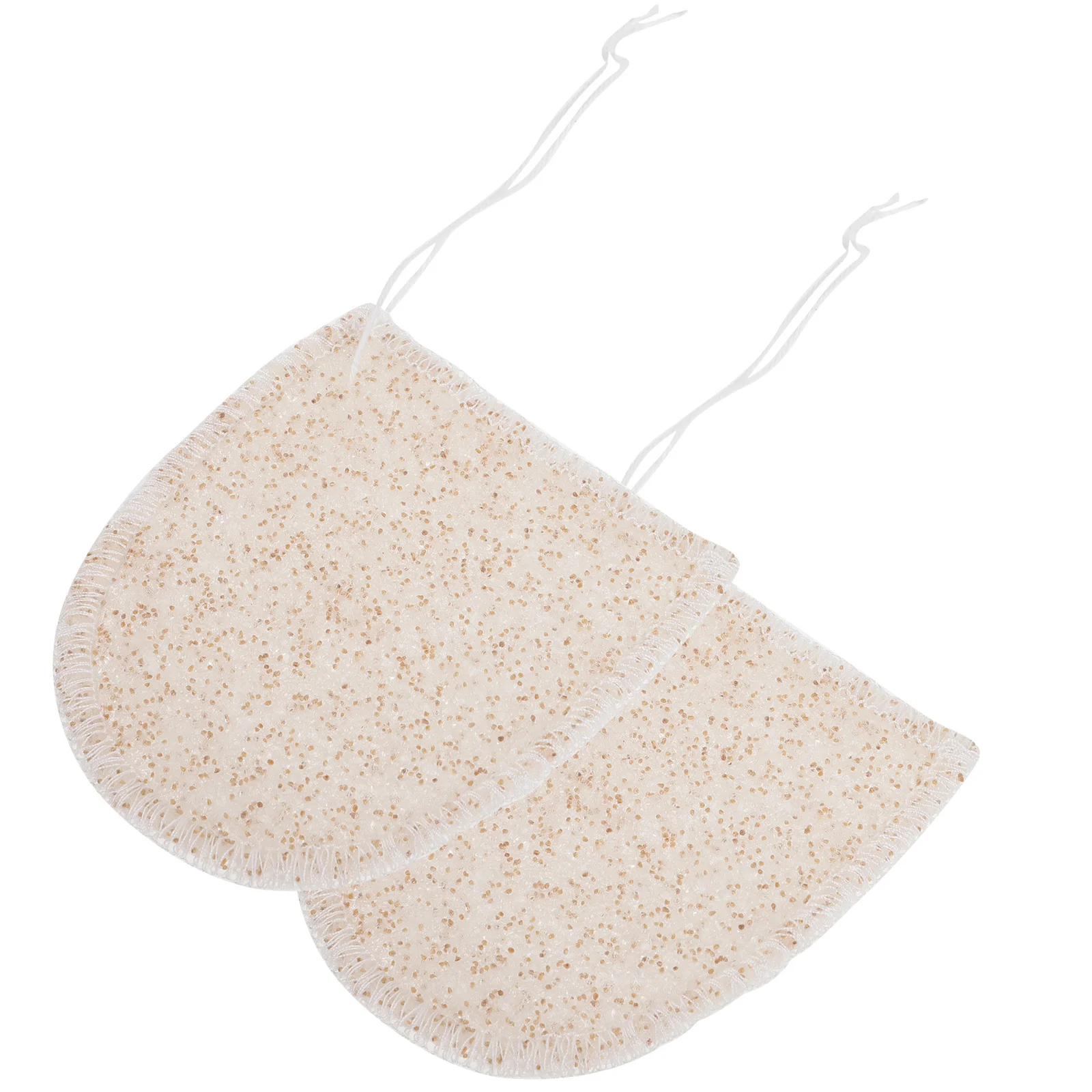Konjac – éponge nettoyante pour le visage, épurateur exfoliant, débouchage des pores, dissolvant de peau morte, doux et confortable, 2 pièces
