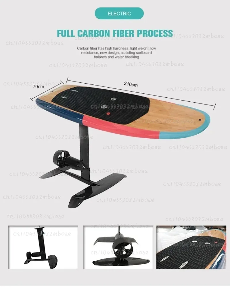 Electric Hydrofoil Power Surboard with Battery 30AH