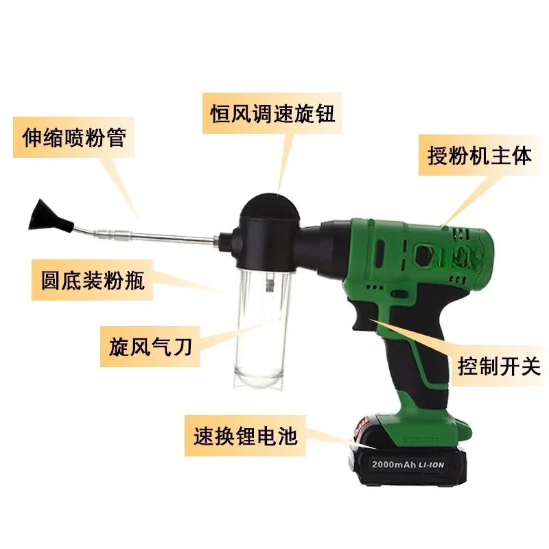 Electric Pollinator Kiwi Pollen Pear Peach Pollinator Gun Flower Dot Fruit Tree Pollinator Artifact Tool