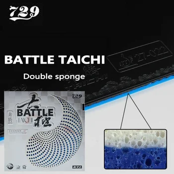 729 Friendship Battle TAICHI 2 Tischtennis-Gummi TAICHI Dual Color Dual Adhesive Gradien Sticky Professional Ping Pong Sponger