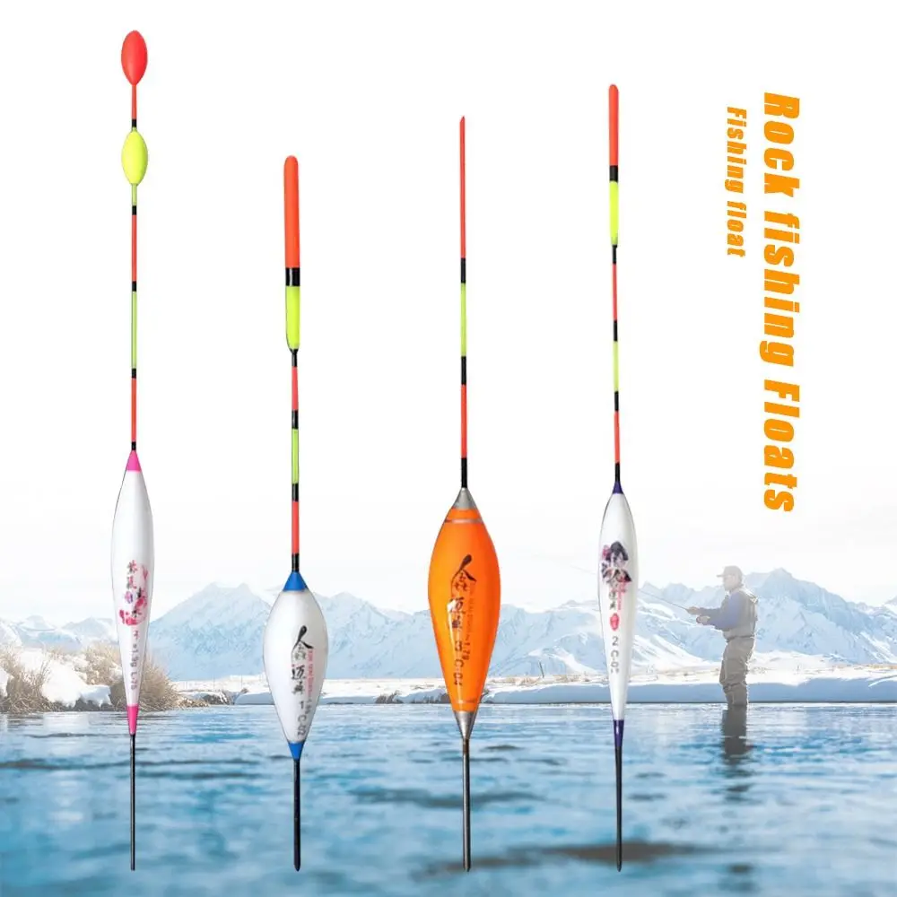 

New Weight Tail Bobber Fishing float Paulownia Wood vertical Rock fishing Floats Vertical drift Portable Light Float Ice Fishing