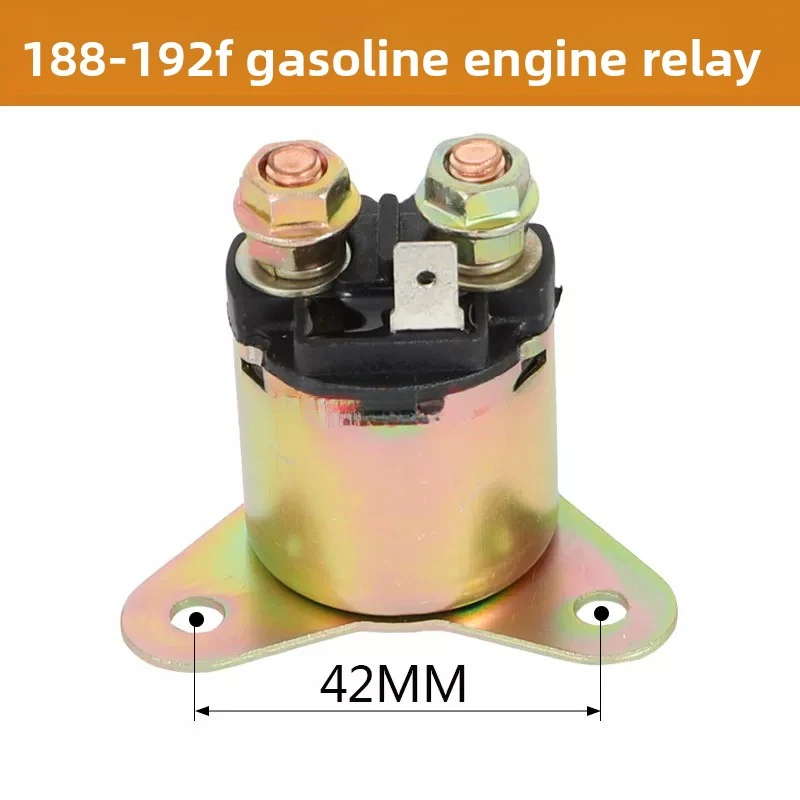 XMSJ For 168 170 188 190F  Engine Generator Electromagnetic Relay Starter Switch Complete Accessories