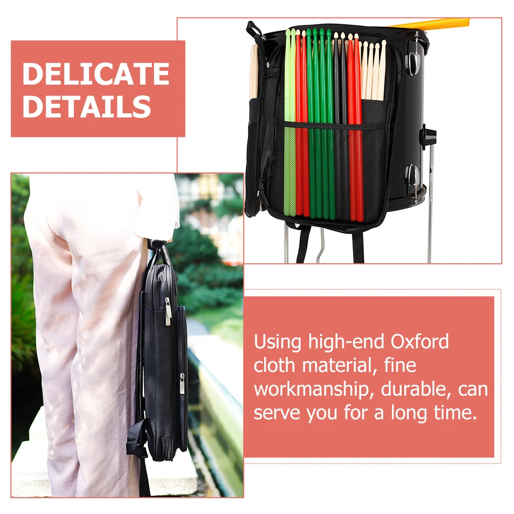 

Drum Stick Waterproof Bag Drumstick Drumsticks for and Mallets to Carry Dedicated