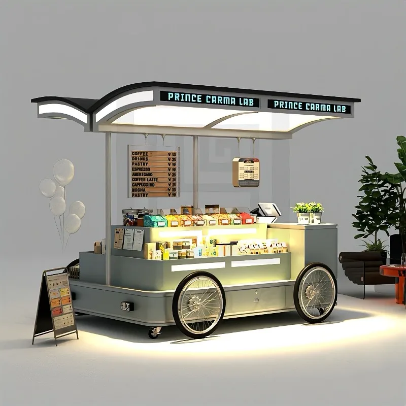Commercial large-scale multi-functional event float dealer supermarket stall retail promotion table
