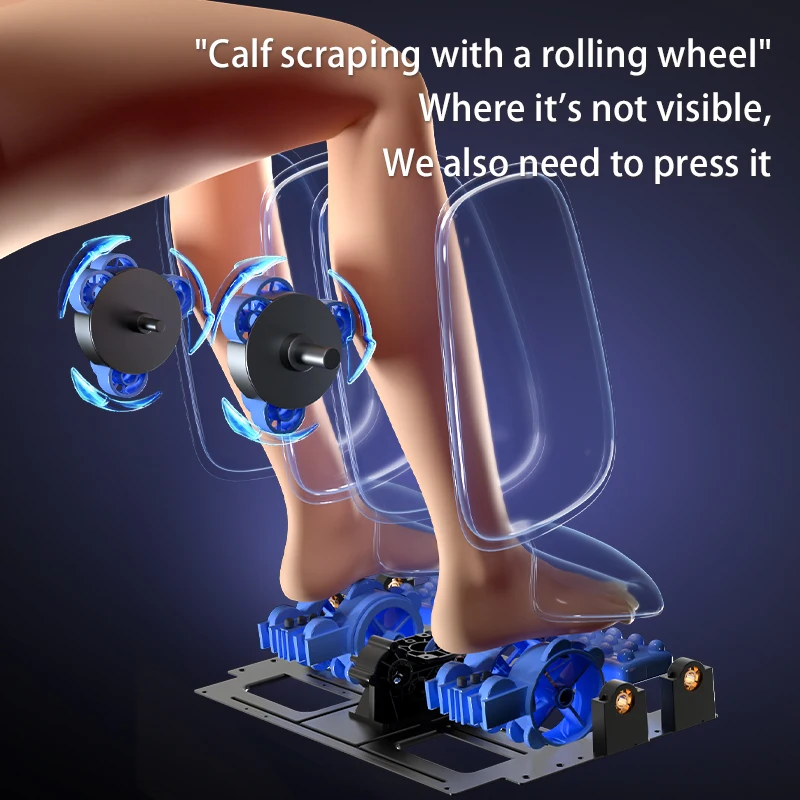 Professional OEM ODM Electric Foot Massager Machine with Remote Control and Multiple Modes for Muscle Recovery Foot Massager