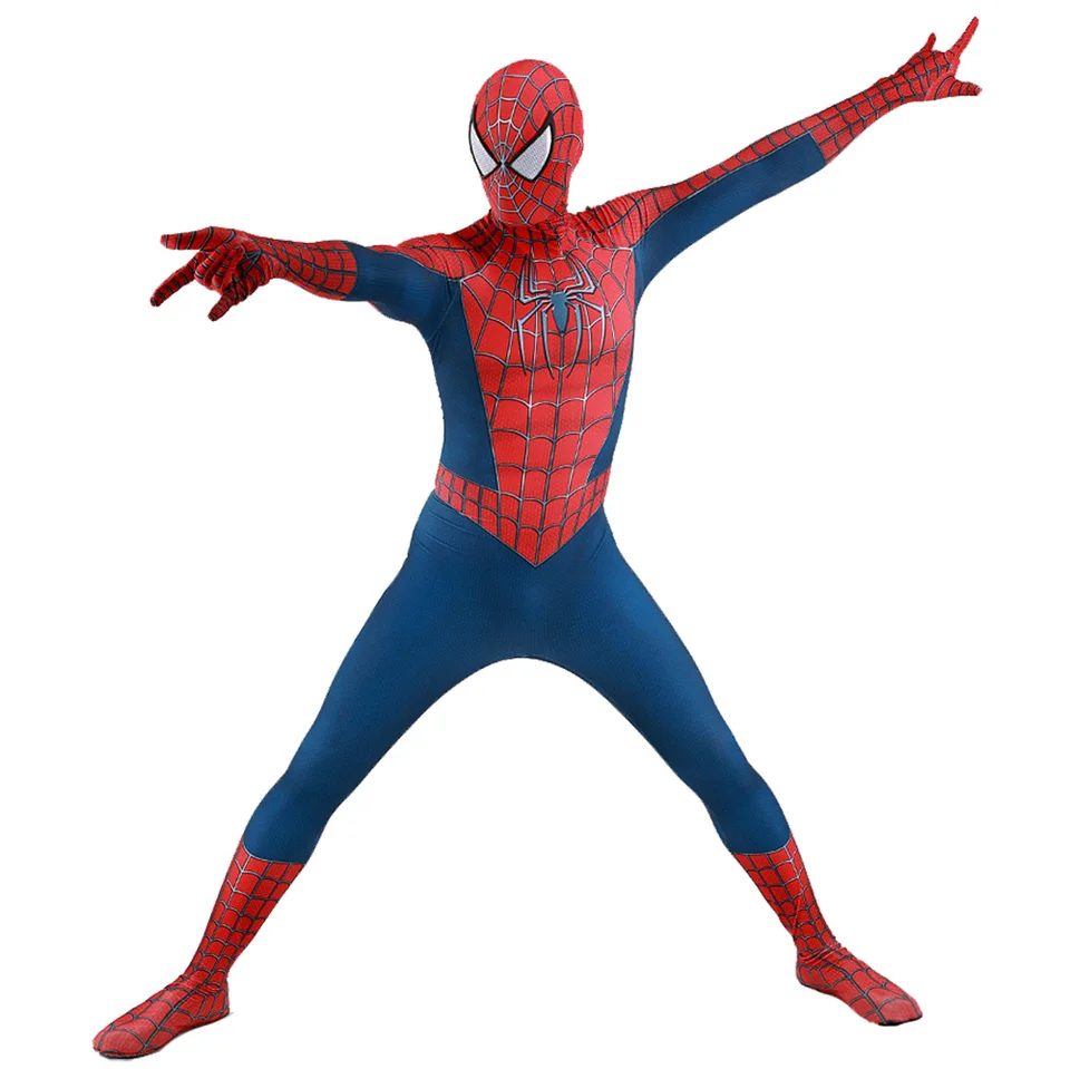 大人のためのスパイダーマンコスプレコスチューム、ダークレイミ