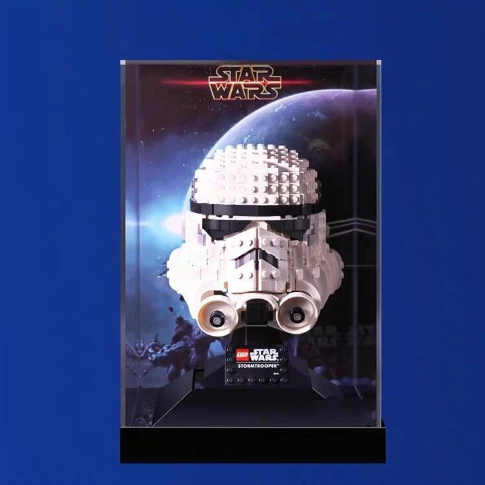

Витрина для шлема Lego TIE Fighter Pilot 75274, акриловая витрина 3 мм для Lego 75274 (без набора моделей в комплекте)