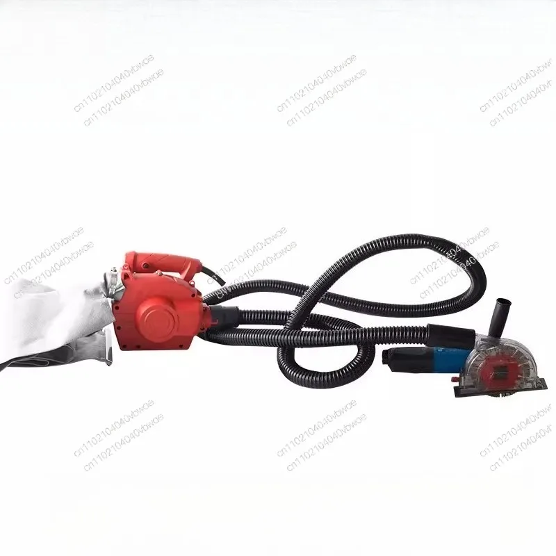 Ordinary Angle Grinder Cutting Cover Water and Water Vacuum Cutting 100 Grinder Dust-free Cutting Machine 125 Vacuum Slotting