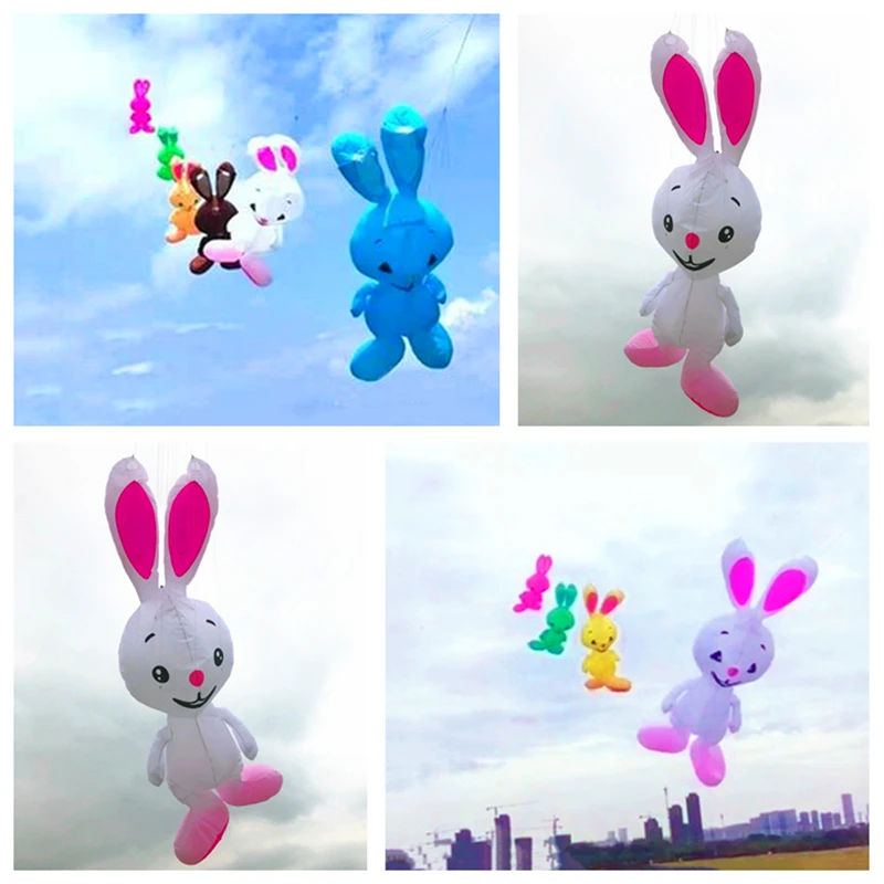 

free shipping rabbit kites flying for adults kites pendant professional wind kites line giant kites factory inflatable kites fun