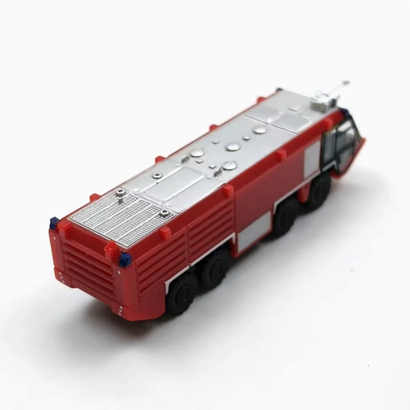 Herpa Diecast 1: 87 Escala Aeroporto motor de bombeiros Modelo de carro de liga vintage Decoração estática Brinquedos colecionáveis para presente