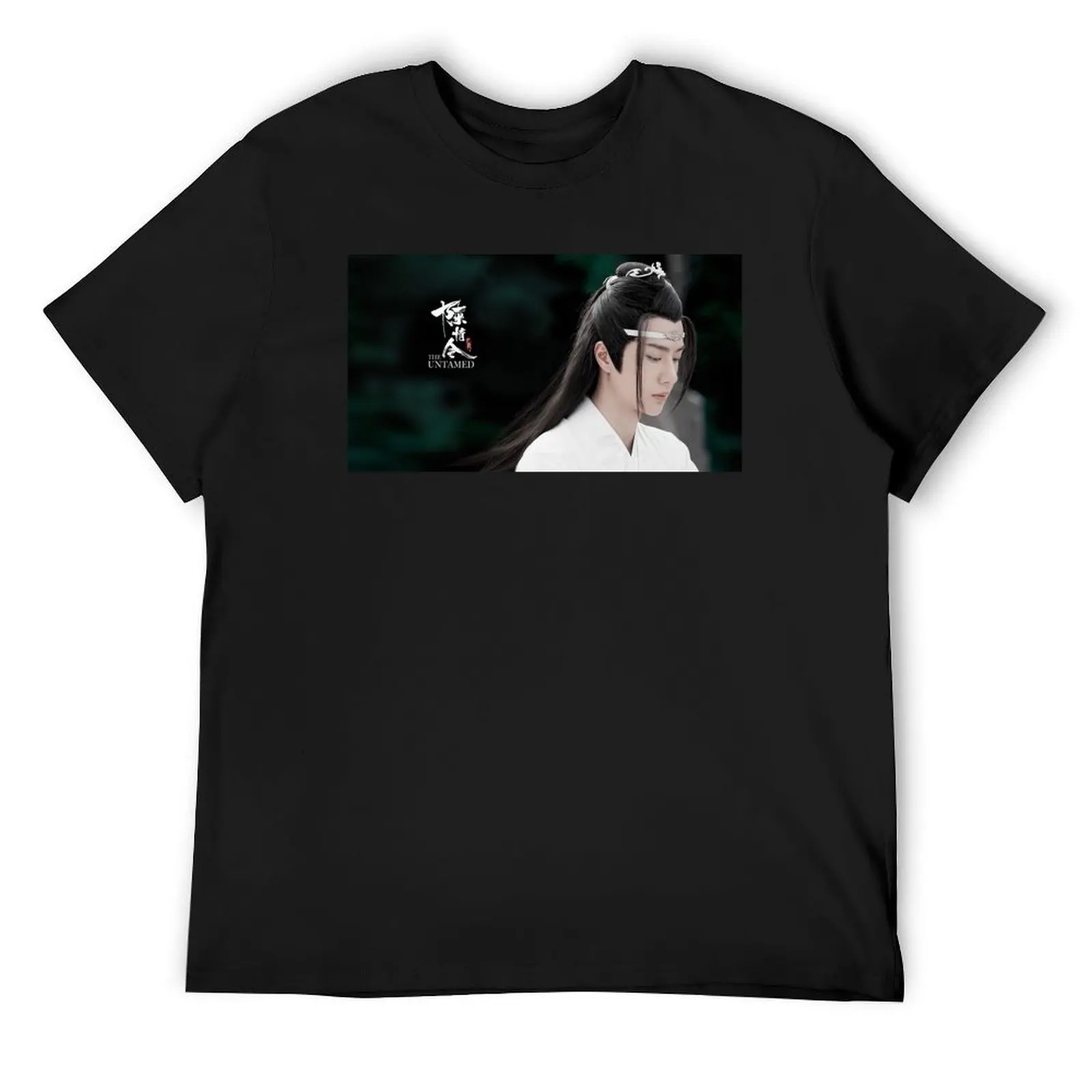 

The Untamed Lan Wangji T-Shirt blue archive Luxury man custom shirt oversized t shirts for men