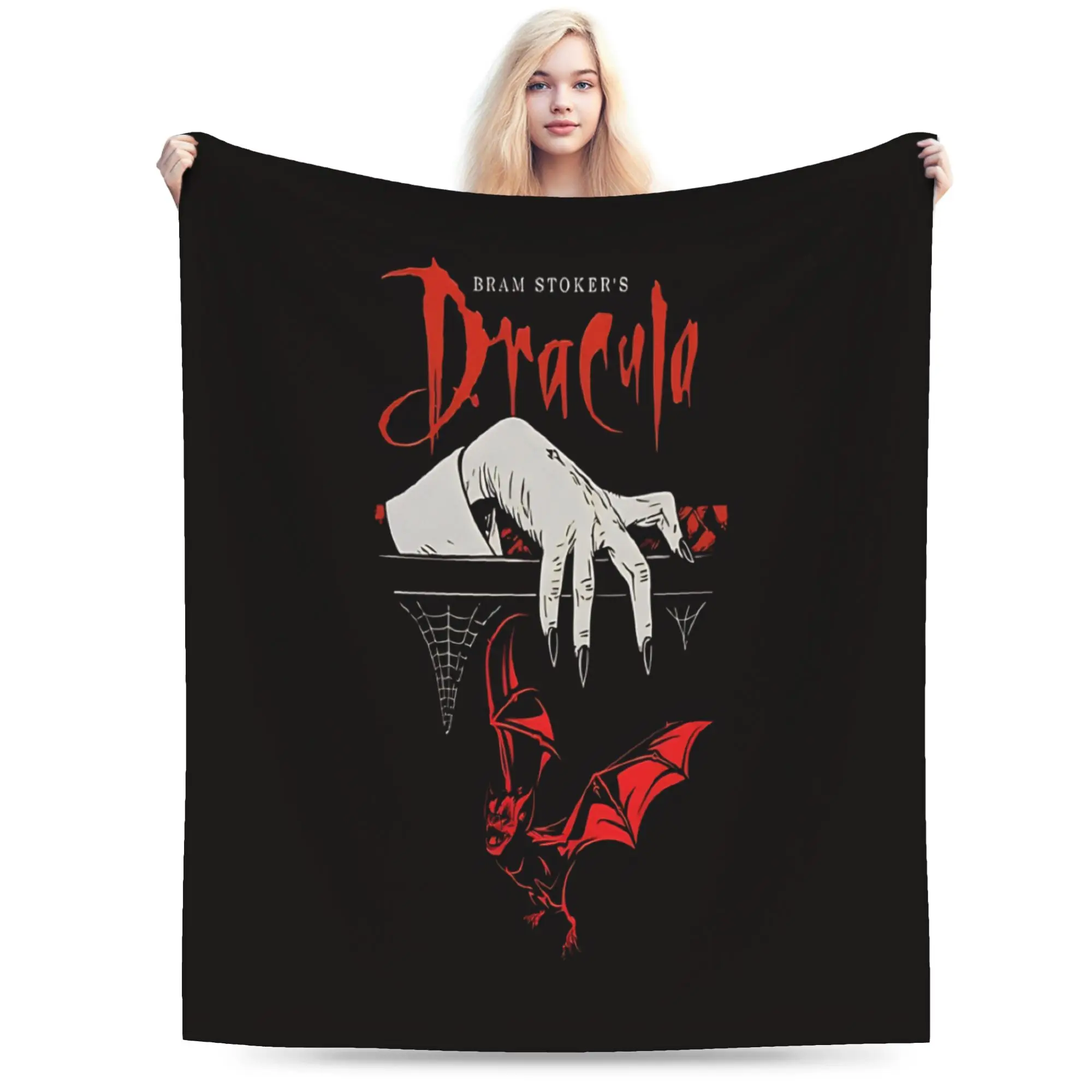 Bram Stoker's Dracula (1992) Blanket  Soft Funny Plush Throw Blanket For Couch Chair Picnic Flannel Bedspread Bed Cover