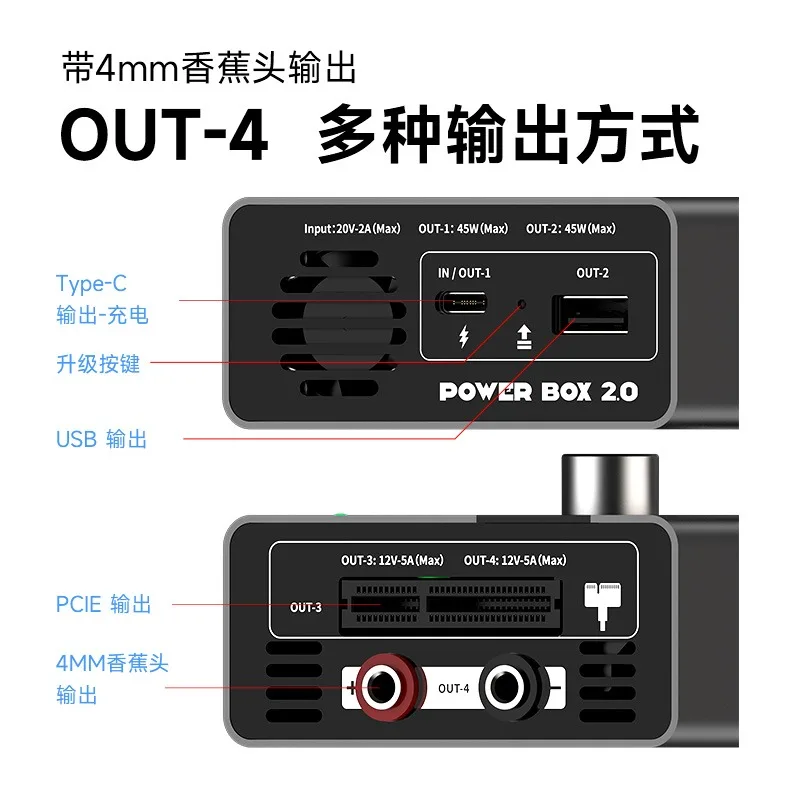 Mechanic power box 2 0 Portable adjustable DC power supply Digital display/pointer/curve ammeter for mobile phone laptop repair