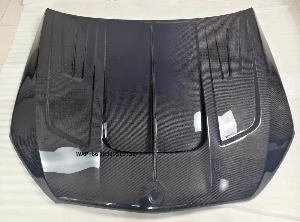 

Carbon Fiber Car Engine Cover Auto Hood for GLE W167 2018-2023 Aerodynamic Auto Body Kits