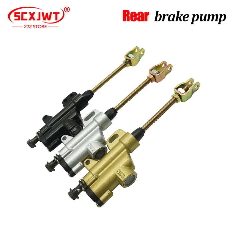 High quality Rear Refit Foot Hydraulic Brake Master Cylinder Pump for Motorcycle Dirt Pit Bike ATV