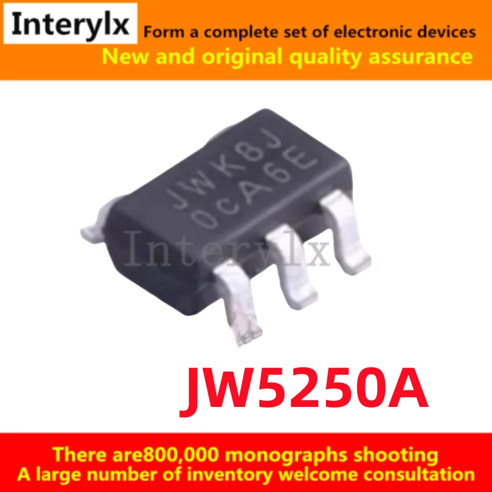 10Pcs/Lot Original JW5250ASOTA#TR JW5250A JW5250 SOT3-5 Synchronous Step-Down Voltage Regulator IC